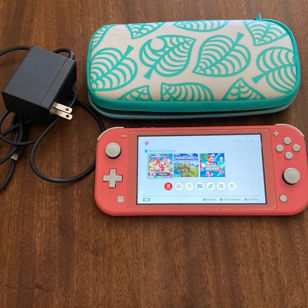 Nintendo Switch Lite coral